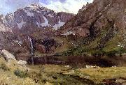 Albert Bierstadt, Mountain Lake